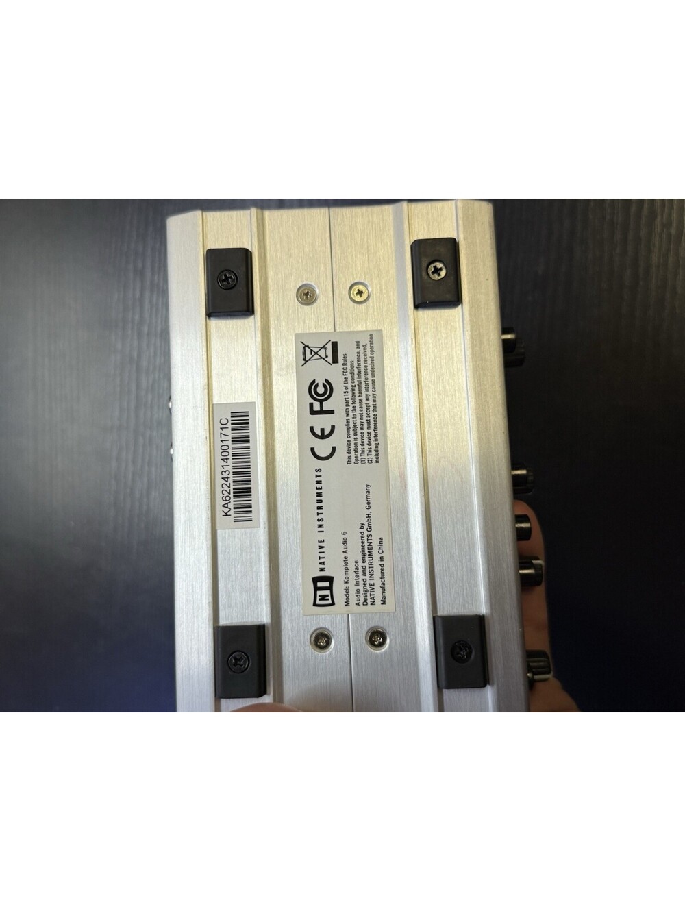 Native Instruments Komplete Audio 6 USB Audio Interface 6-Channel Silver - Picture 10 of 12